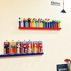 キッチン/ペッツ/PEZ/ディズニープリンセス/IKEA...などのインテリア実例 - 2017-04-17 21:35:22