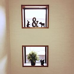 壁/天井/階段の窓/ブラックオブジェ/アルファベットオブジェ/IKEA...などのインテリア実例 - 2017-05-28 16:28:36