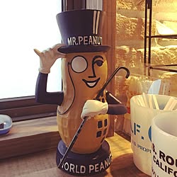 MR.PEANUT/骨董品/アメリカンヴィンテージ/部屋全体/REDONIONのインテリア実例 - 2017-02-02 11:04:28