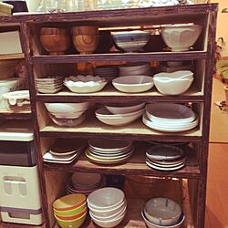 キッチン/食器棚DIYのインテリア実例 - 2014-06-24 19:23:48