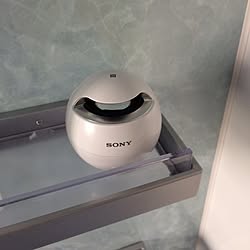 棚/お部屋じゃなくてすみません/お風呂場/ホワイト/SONY...などのインテリア実例 - 2015-10-09 04:21:43