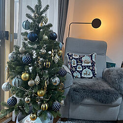 リビング/観葉植物/IKEA/北欧/クリスマスツリー...などのインテリア実例 - 2023-12-16 14:38:29