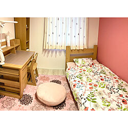 ピンクの部屋/女の子の部屋/心地よい暮らし/子供部屋/アクセントクロス...などのインテリア実例 - 2021-05-30 19:10:24