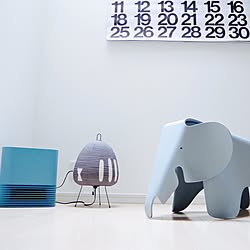 部屋全体/エレファント/stendig calendar/水色/暖房...などのインテリア実例 - 2016-01-23 13:47:04