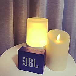 ベッド周り/JBLスピーカー/JBL/LEDキャンドルライト/いい香り...などのインテリア実例 - 2017-05-02 02:23:29