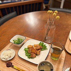 食器/おうちごはん/晩ご飯/机/Mizukiさんのレシピのインテリア実例 - 2022-04-02 15:43:08
