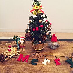 リビング/クリスマスツリーのインテリア実例 - 2016-12-03 23:25:59