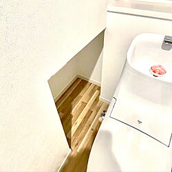 階段下/LIXILのトイレ/掃除しやすい家/階段下のトイレ/100均DIY...などのインテリア実例 - 2021-10-02 22:36:16
