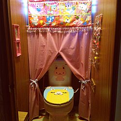 築50年/tokai/youjungle★/カフェカーテン/バス/トイレのインテリア実例 - 2016-05-13 18:01:58