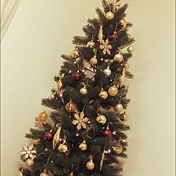 リビング/クリスマスツリー180cm/クリスマスツリー/クリスマスのインテリア実例 - 2015-11-15 19:38:20