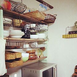 キッチン/DIY/食器棚/セリア/アンティークのインテリア実例 - 2013-10-27 19:36:24