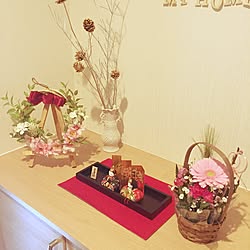 玄関/入り口/ひな祭り/ナチュラル/いいね！逃げしてます。(＞人＜;)/イベント参加中♡のインテリア実例 - 2017-02-21 12:34:33