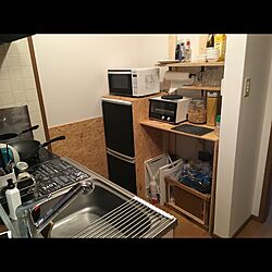 キッチン/黒板塗料/DIYのインテリア実例 - 2017-02-04 12:16:16