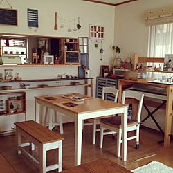 部屋全体/同じような写真ばかりで、ごめんなさい…/DIY/100均/雑貨...などのインテリア実例 - 2016-03-19 08:27:28