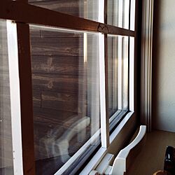 壁/天井/RC宮城支部/窓枠風飾り作りましたのインテリア実例 - 2014-09-22 15:24:52