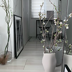 花のある暮らし/IKEA/アートのある暮らし/観葉植物/ワンルームインテリア...などのインテリア実例 - 2022-04-03 14:41:41