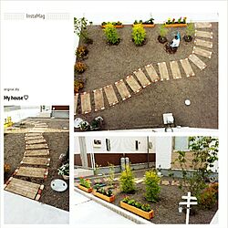 庭/カインズホーム/ガーデン/ブロックのインテリア実例 - 2016-01-26 07:57:04