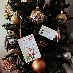 リビング/クリスマス/クリスマスツリー/プレゼント/クリスマスカード...などのインテリア実例 - 2021-12-25 18:37:12