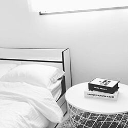 一人暮らし/ニトリ/IKEA/モノトーン/ベッド周りのインテリア実例 - 2018-11-30 21:11:10