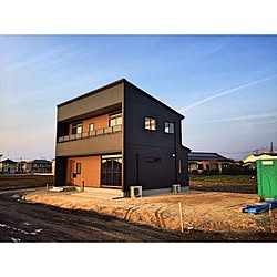 部屋全体/注文住宅/片流れ屋根/サイディング/ガルバリウム...などのインテリア実例 - 2017-04-12 09:06:20