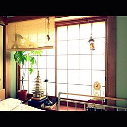 植物/和室/障子/すだれ/出窓のインテリア実例 - 2013-09-03 12:17:17
