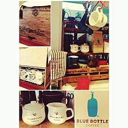 キッチン/BLUE BOTTLE/STARBUCKS COFFEE/おきにいり♡/studio m ' ...などのインテリア実例 - 2016-10-03 10:59:15