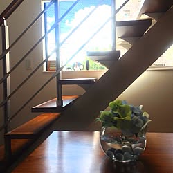 壁/天井/雑貨/フラワーベース/階段/植物のインテリア実例 - 2013-05-20 11:45:03