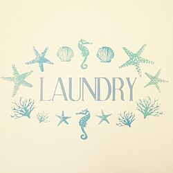 Laundry/beach/ALOHA/Shell/sea...などのインテリア実例 - 2016-04-09 11:47:02