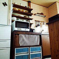 キッチン/DIY/ディアウォール/SPF材のインテリア実例 - 2016-04-02 07:40:48