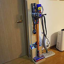 リビング/Dyson/dyson v8/dyson v8fluffy/コードレス掃除機...などのインテリア実例 - 2017-09-23 23:38:39