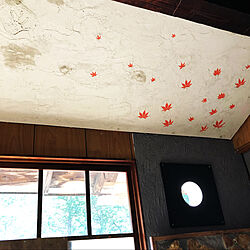 落ち葉(紅葉、楓)/うまくヌレール/壁/天井のインテリア実例 - 2022-05-05 21:17:49