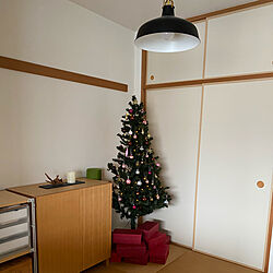 和室/180cmツリー/和室でクリスマス/クリスマス/IKEA...などのインテリア実例 - 2020-11-12 19:23:32