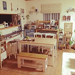 部屋全体/同じような写真ばかりで、ごめんなさい…/DIY/リメイク/セリア...などのインテリア実例 - 2015-05-14 21:49:00