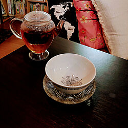 リビング/骨董市で買ったもの/日本の古い食器/万能茶/いつもありがとうございます。...などのインテリア実例 - 2022-05-23 23:54:31