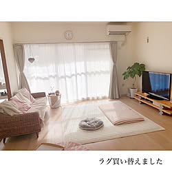 ウンベラータ/団地リビング/賃貸リビング/シンプルナチュラル/愛用品→楽天roomに載せています...などのインテリア実例 - 2020-01-09 18:51:33