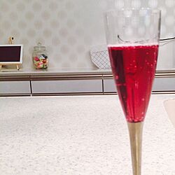 キッチン/シャンパン/お酒/晩酌/プラスチックグラスのインテリア実例 - 2015-01-24 19:26:30