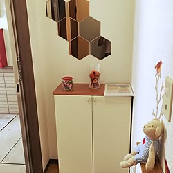 玄関/入り口/IKEA/ダイソー/セリア/北欧...などのインテリア実例 - 2016-07-24 18:24:04