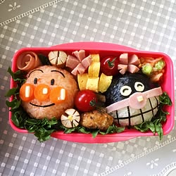 キッチン/アンパンマン弁当/お弁当のインテリア実例 - 2015-07-15 07:18:52