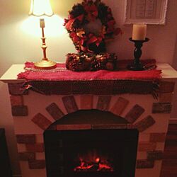 クリスマス/カントリー/チェスト/マントルピース/暖炉...などのインテリア実例 - 2015-11-12 16:56:05