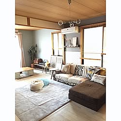 部屋全体/ミックスインテリア/DIY/インスタ→nagi.kii_home/ソファ...などのインテリア実例 - 2017-02-05 18:12:42