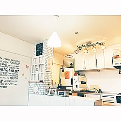 部屋全体/IKEAのランタン/APRICOT WORKS/窓枠DIY/ショーケースDIY...などのインテリア実例 - 2016-06-18 17:39:43