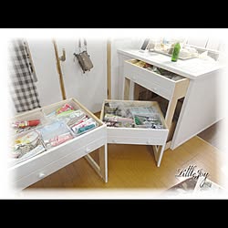 キッチン/カウンター/引き出し/セルフリフォーム/DIY...などのインテリア実例 - 2017-02-12 21:28:07