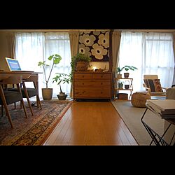 部屋全体/グリーンのある暮らし/ニトリ/marimekko/IKEA...などのインテリア実例 - 2015-08-21 15:53:37