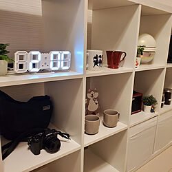 棚/RoomClipアンケート/一人暮らし/IKEA/雑貨...などのインテリア実例 - 2021-03-16 21:00:21