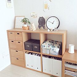 棚/無印良品/一人暮らし/IKEA/北欧...などのインテリア実例 - 2017-07-02 13:55:12