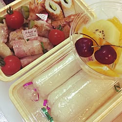 キッチン/弁当/料理/フルーツ/サンドイッチ...などのインテリア実例 - 2015-06-14 21:45:08