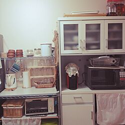 キッチン/食器棚なんとかしたい。のインテリア実例 - 2014-08-05 17:45:28