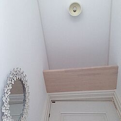 壁/天井/シンプル/ここはトイレです/鏡/ドアのインテリア実例 - 2015-04-19 07:05:48