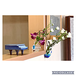 楊枝入れ/白菊/デンファレ/植物のある暮らし/暮らしを楽しむ♪...などのインテリア実例 - 2021-10-16 09:09:02