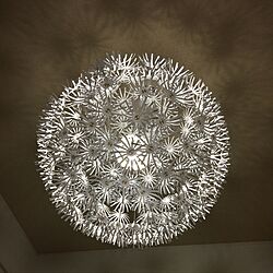 壁/天井/たんぽぽ照明/和室/IKEAのインテリア実例 - 2017-05-19 20:22:30
